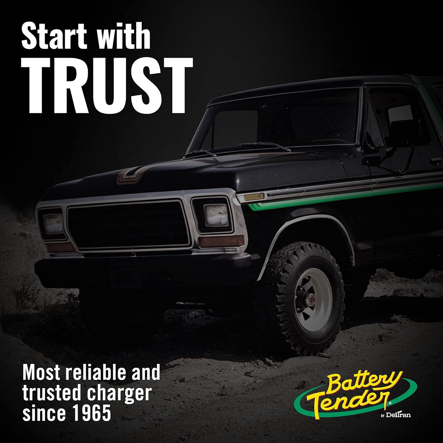 imageBattery Tender 10 Bank Multibank Charger  40 AMP 4 AMPs Per Bank  Selectable 12V  6V  Smart and Switchable 12V Multi Battery Charger and Maintainer  0210134DLWH