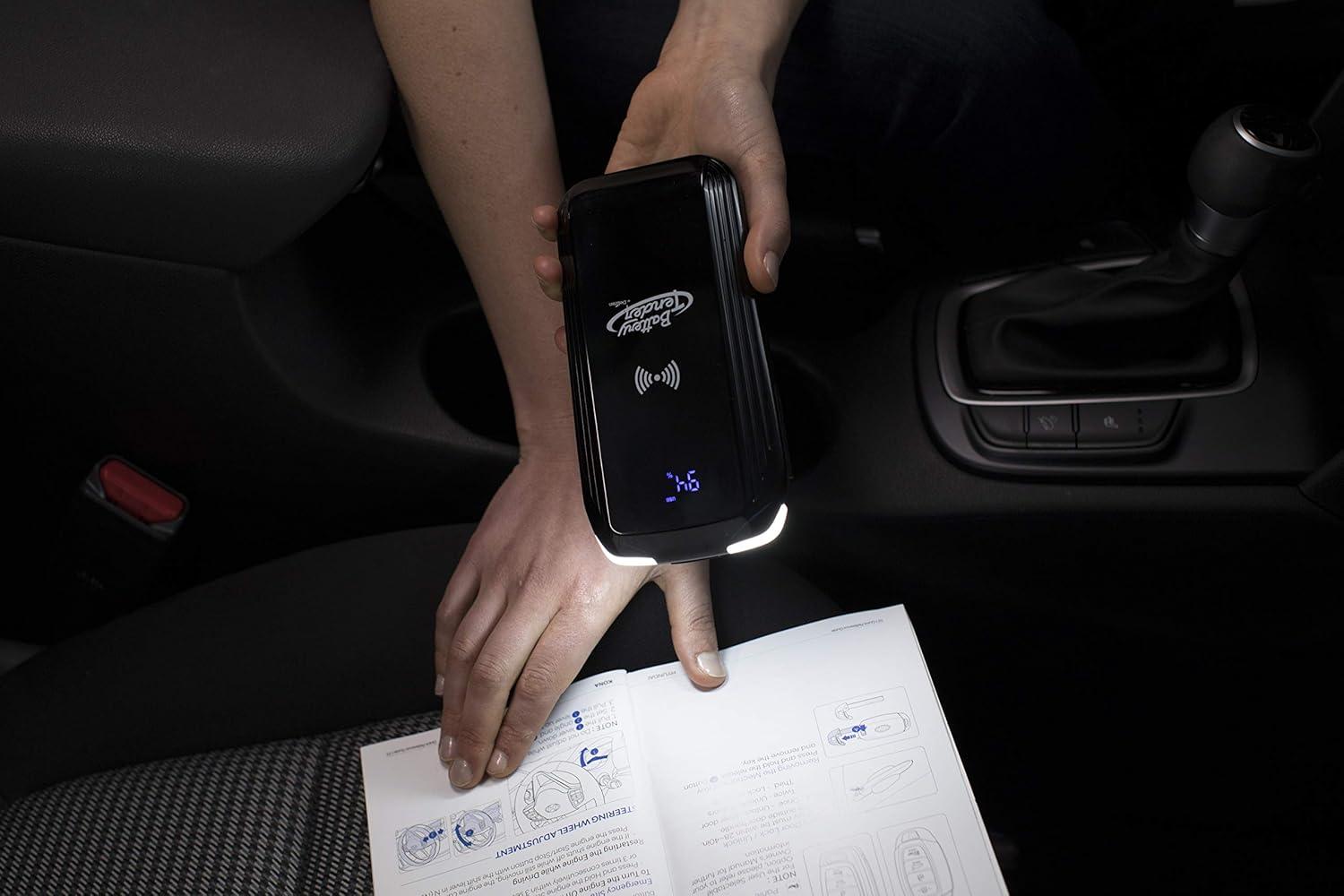 imageBattery Tender 1000 AMP Lithium Jump Starter  8000mAh Portable Power Station  Wireless Device Charger 0301011WH