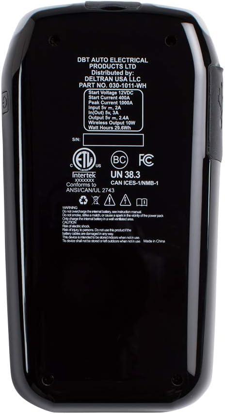 imageBattery Tender 1000 AMP Lithium Jump Starter  8000mAh Portable Power Station  Wireless Device Charger 0301011WH