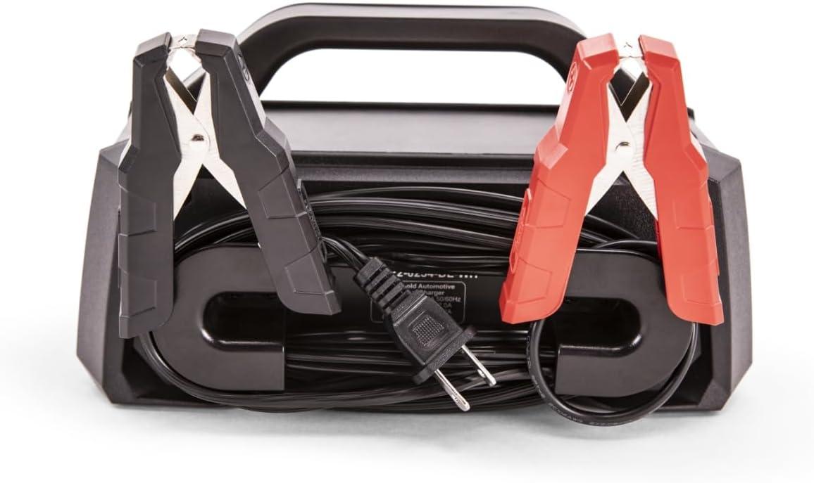 imageBattery Tender 15 AMP Battery Charger and Maintainer  12V Switchable 15 AMP  8 AMP  2 AMP  Selectable Chemistry Standard AGM Gel  LCD Display  0220234DLWH