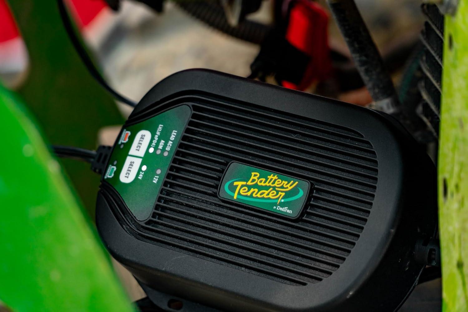 imageBattery Tender 5 AMP Selectable 12V  24V Battery Charger and Maintainer  Switchable 5 AMP  25 AMP Onboard Marine for Boat Watercraft  Screw Mountable Heavy Duty Weather Resistant  0220258DLWH