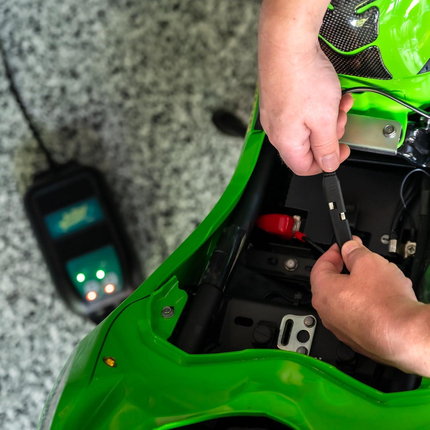 imageBattery Tender Plus 2 Bank Multibank Charger  25 AMP 125 AMPs Per Bank  Smart 12V Multi Battery Charger and Maintainer for Standard AGM and Lithium LiFePO40220165DLWH