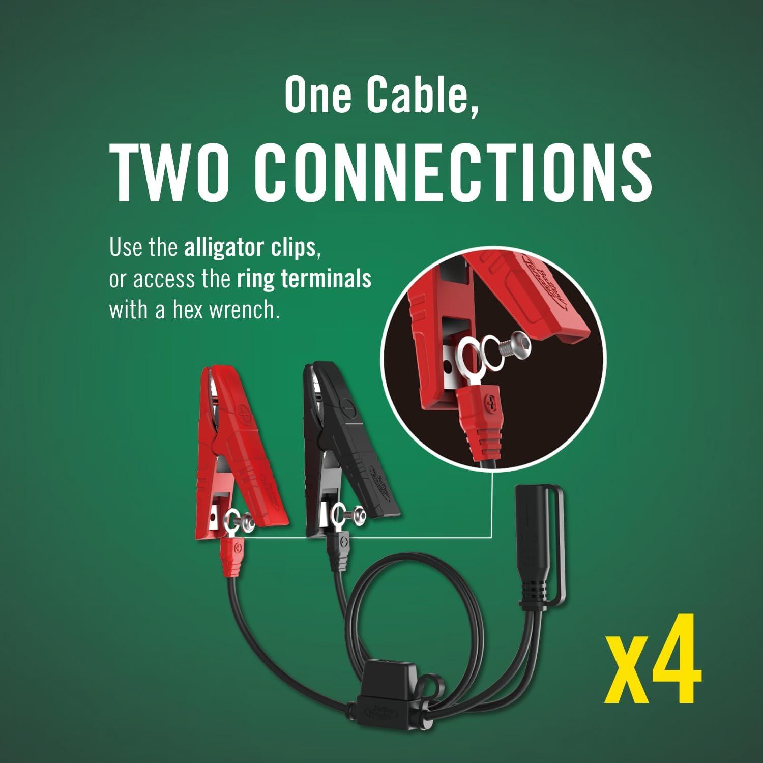 imageBattery Tender Plus 4 Bank Multibank Charger  5 AMP 125 AMPs Per Bank  Smart 12V Multi Battery Charger and Maintainer for Standard AGM and Lithium LiFePO40220148DLWH