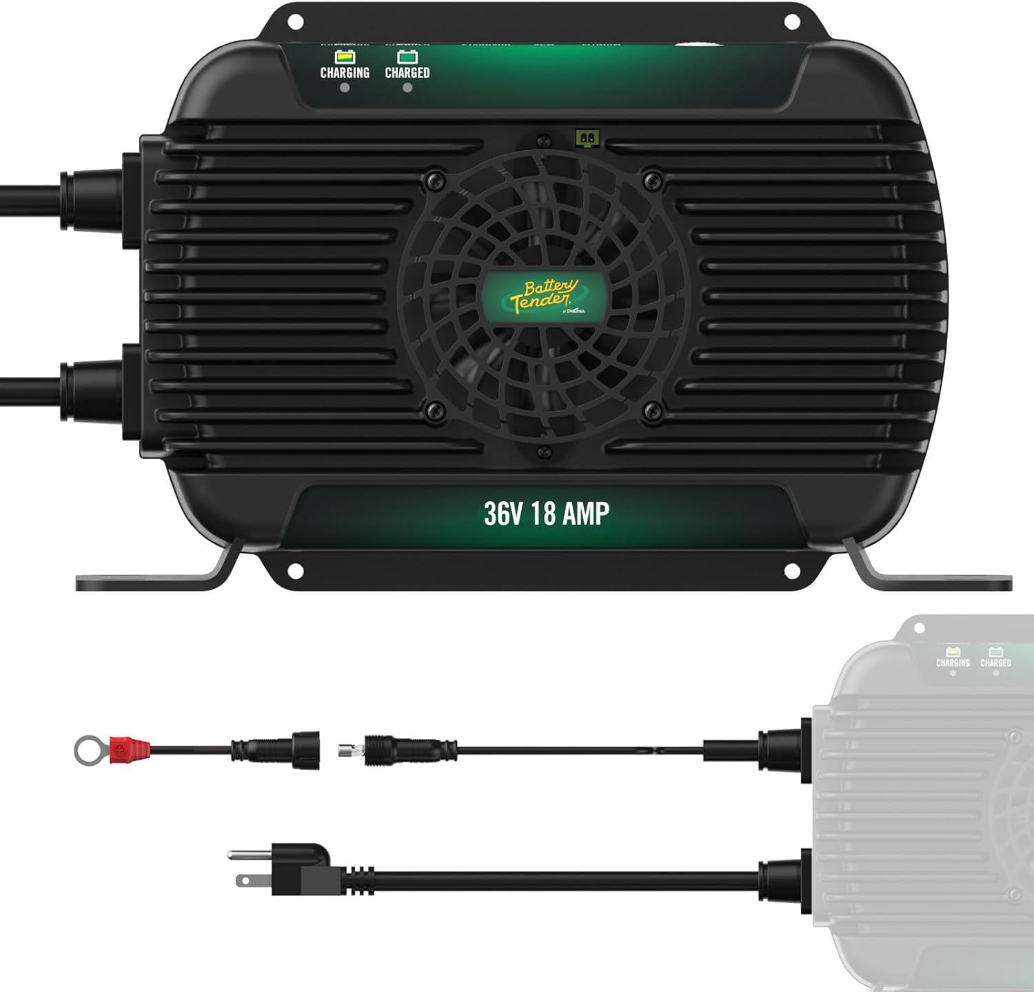 imageBattery Tender PowerPlus 24V 20 AMP Battery Charger and Maintainer  IP68 Weather Resistant0222013DLWH