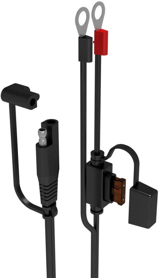 imageBattery Tender Ring Terminal Accessory Cable and USB Charger Adapter Combo  Battery Cord ampamp 21 AMP USB Charging Adapter for Mobile Devices  For Motorcycles Golf Carts ATVs  Quick Disconnect  081