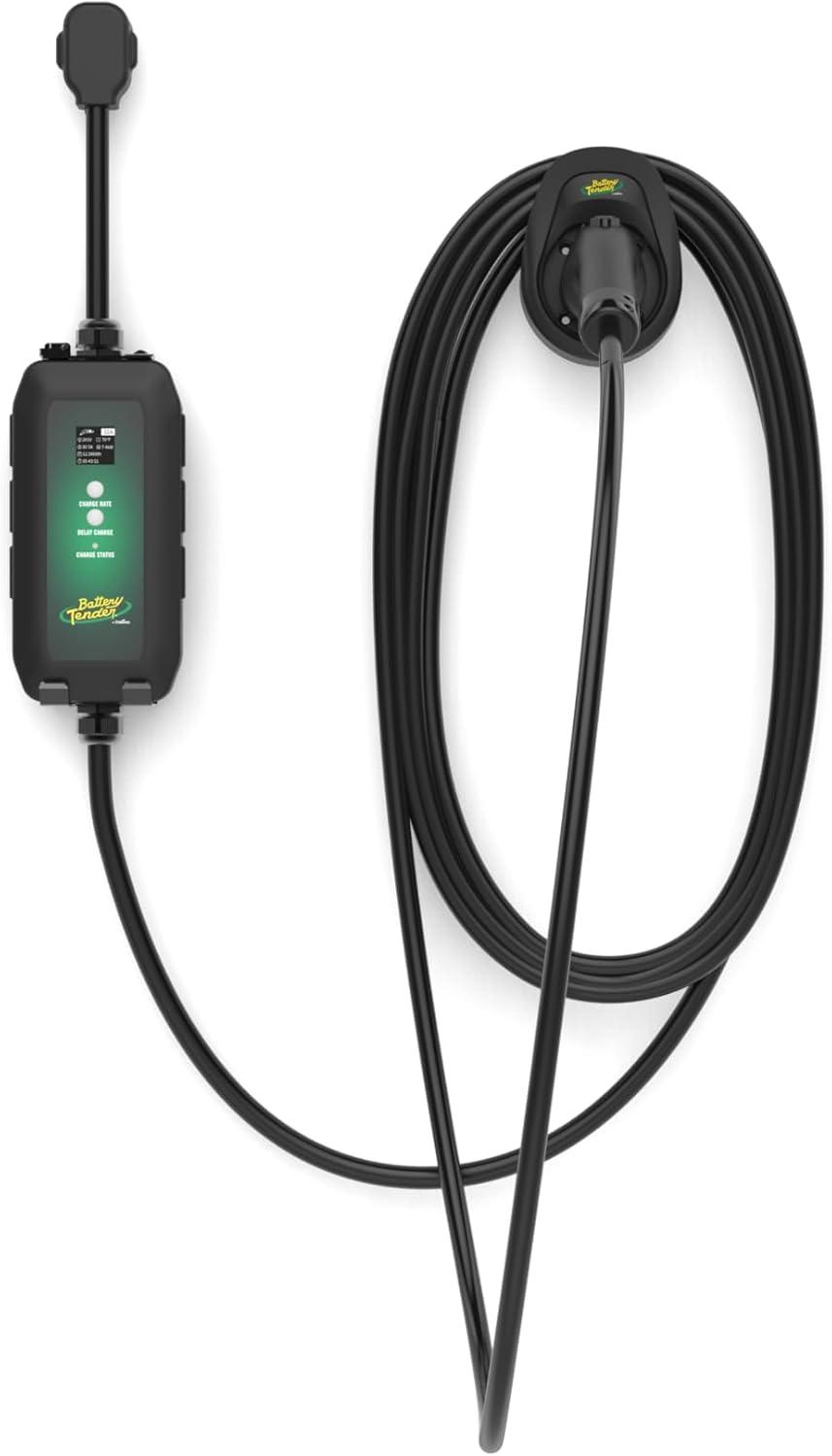 imageBattery Tender eCharge 16 AMP EV Charger  Level 1 Portable Electric Vehicle EV Car Charger  0223016DLWH