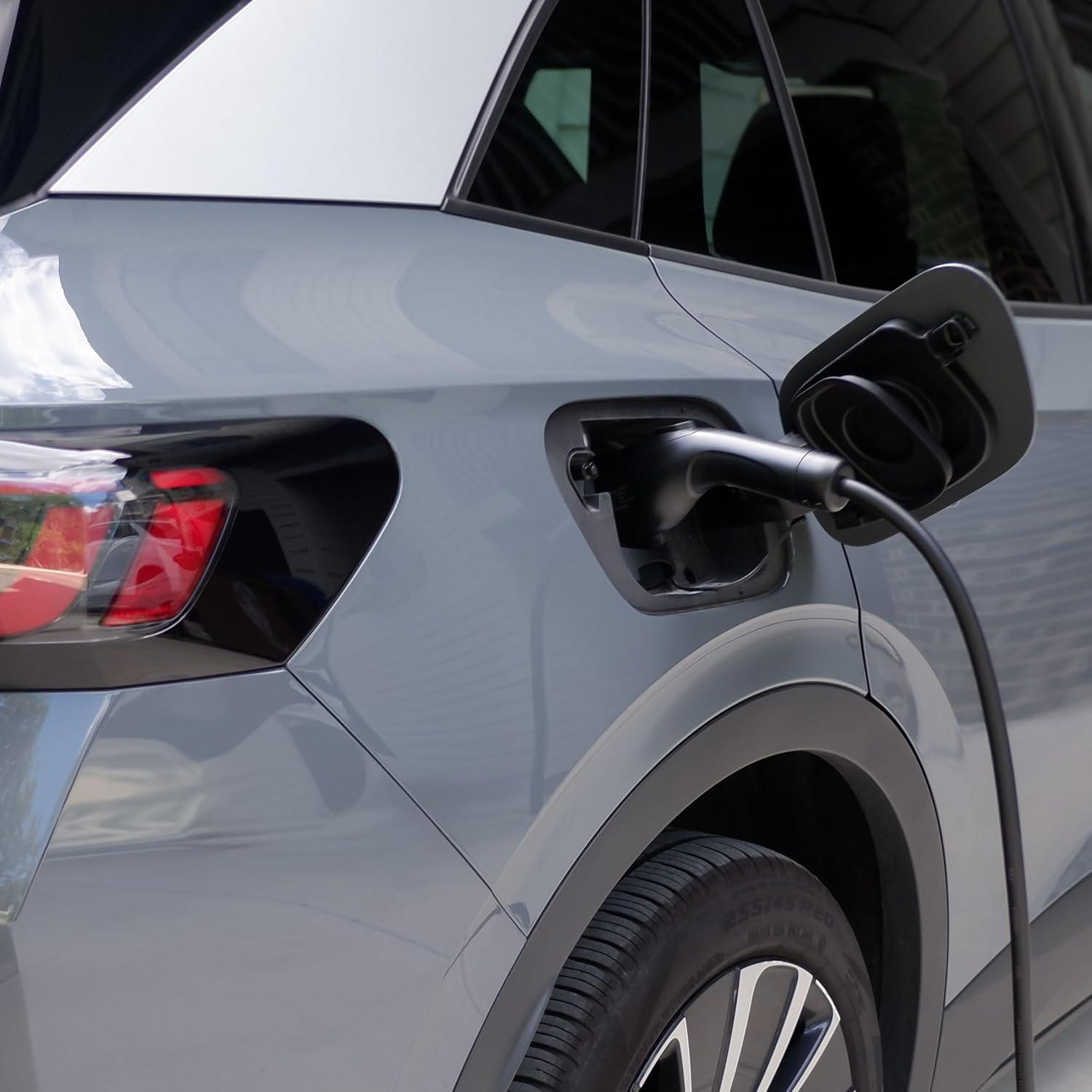 imageBattery Tender eCharge 48 AMP EV Charger  Level 2 Mounted Indoor Outdoor Fast Electric Vehicle Charging Station with Flexible 25ft Cable NEMA 1450  0223019DLWH