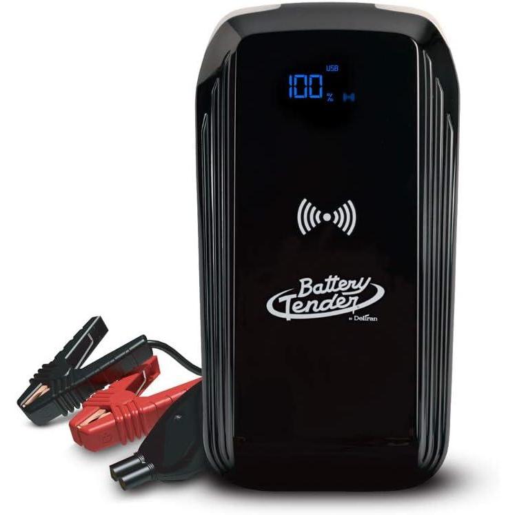 imageBattery Tender 1000 AMP Lithium Jump Starter  8000mAh Portable Power Station  Wireless Device Charger 0301011WH