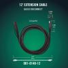 imageBattery Tender 12 Foot Extension SAE Cable  Designed for Use with Battery Tender Chargers  Quick Connect Plugs for Easy Connection to Motorcycle Cars ATVs and More  081014812125 feet  Pack of 1