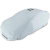 imageHyperion Car Cover with Solar Panel Size 3 Waterproof Car and Windshield Cover  All Weather Cover Protects Cars Up to 200quot from Snow Ice Rain Sun and Maintains Battery Charge  Grey  HYPCAR3Fits cars up to 228 inches long