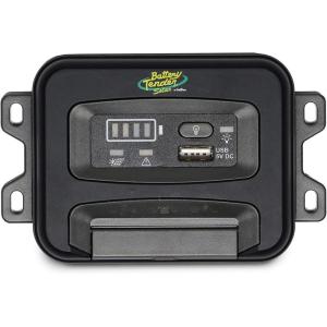 imageBattery Tender 10 AMP Solar Panel Controller  12V  24V PWM  LED Status Indicator  Compatible with LeadAcid and AGM Batteries  0211175