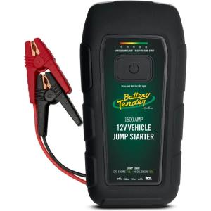 imageBattery Tender 1500 AMP Lithium Jump Starter  12000mAh Portable Power Station  LED Flashlight Emergency Strobe  3 Fast USB Charging Ports  0302020WH